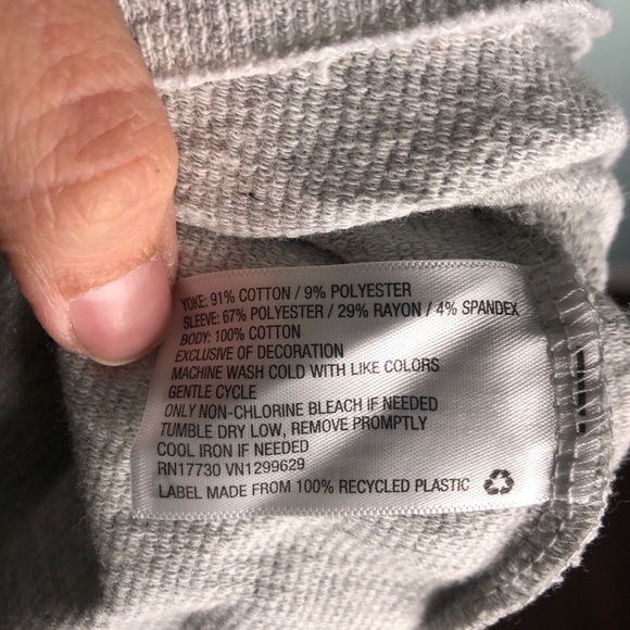 NWT Knox Rose Women's Lace Crewneck Sweatshirt. - Picture 10 of 11